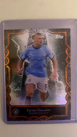Erling Haaland Manchester City Topps FC Card