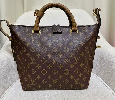 Preloved Louis Vuitton StYLE Monogram Canvas Top Handle Tote