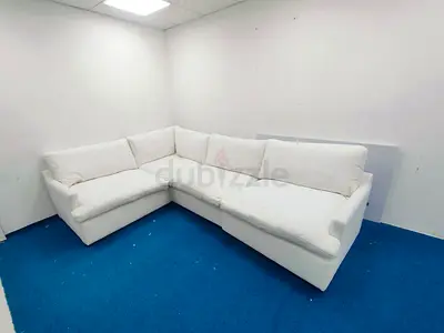 Home center feather 🪶 filled modular corner sofa