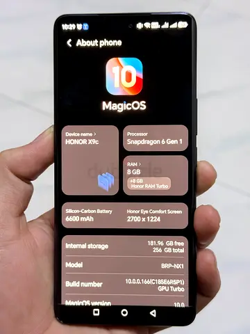 Honor X9c (8GB RAM, 256GB) - Good Condition, Dual-SIM