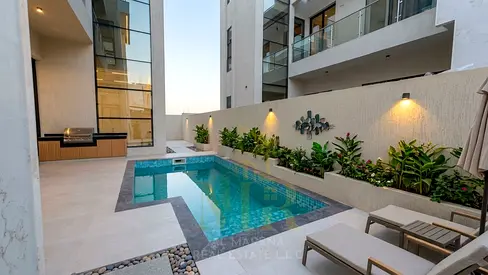 Luxury Villa for Sale in Al Yasmeen – Ajman | 6 Master Bedrooms | Private Pool | Two Floors + Roof