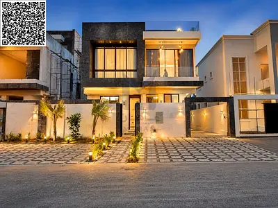 🏡 Brand New Modern 6BR Villa for Sale in Al Helio, Ajman | Premium Finishing | Registration Fees Included