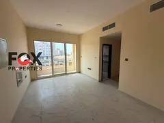 1-Bedroom Apartment for Annual Rent in Al Jurf 3, Ajman. Brand-new, first tenant, 2 baths, balcony, 