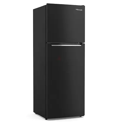 Bompani Top Freezer Refrigerator - Black, 2-Door
