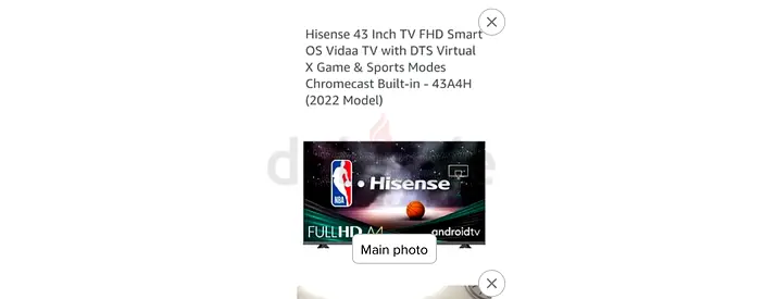 Hisense tv