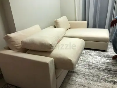 Three seater Ikea vimle Sofabed with storage space