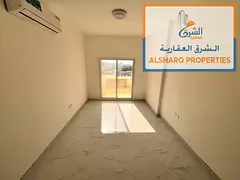 First-time occupancy: 1 bedroom, separate living room, 2 bathrooms, and 2 balconies in Al Rawda 3. L
