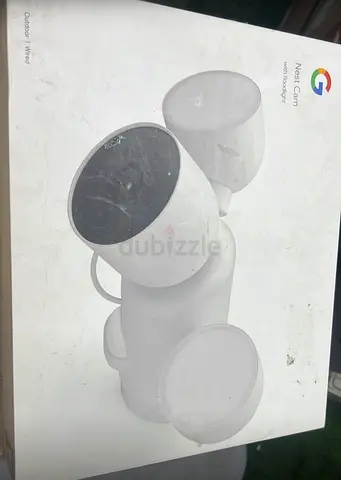 Google Nest Cam with Floodlight (Outdoor | Wired) - Smart Security Camera with Motion-Activated Ligh