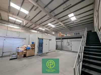 Al Quoz 8,000 sq. Ft warehouse with built-in office, toilet and pantry