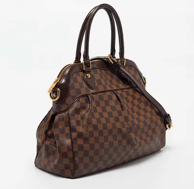 Louis Vuitton Trevi GM Damier Ebene Canvas Bag