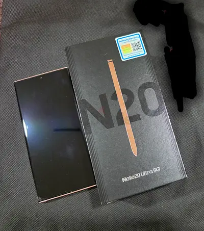 Samsung Galaxy Note 20 Ultra UAE Version 🇦🇪 | Original Box + Accessories + 6 Cases