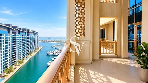 Duplex 4Br Penthouse Palm | Huge Terrace | SeaView