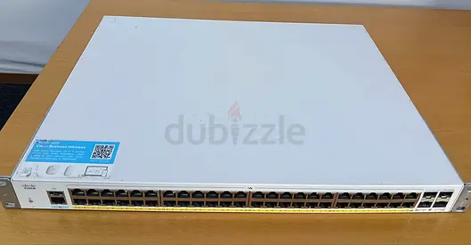 Cisco business 350 series 48-Port Ethernet Switch (Rackmount) - Good Working Condition