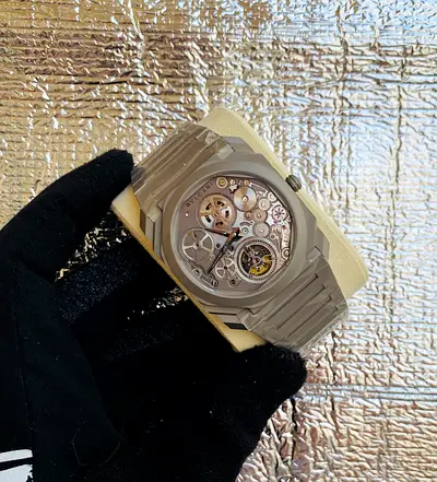 Bulgari Octo Finissimo Skeleton Automatic Tourbillon, likely Super, master quality, Swiss machine fr