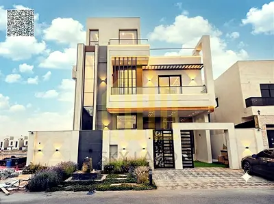 فيلا شاملة التسجيل والتمليك والكهرباء و المياه و المكيفيات بتصميم فاخر وموقع مميز جدا