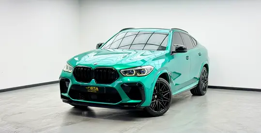 2022 BMW X6M Competition, 2027 BMW Warranty + Service Pack, Full BMW Service History, GCC