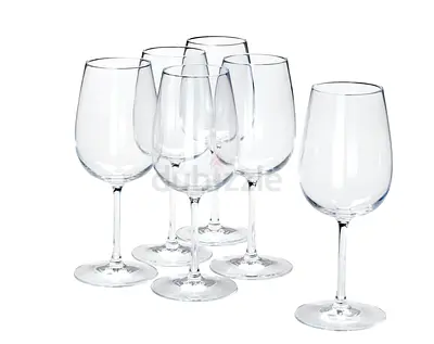 Set of Clear Wine/Juice Glasses