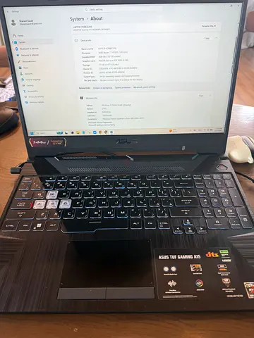 ASUS TUF Gaming A15 – Gaming Laptop Perfect conditions