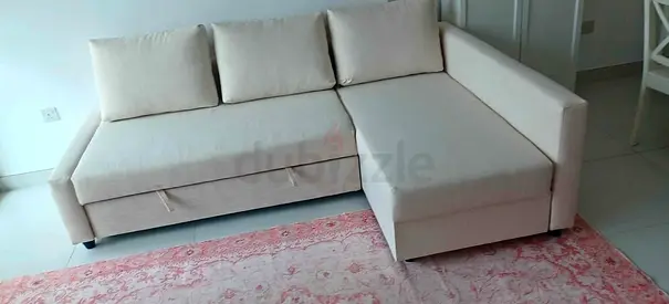Same brand new condition l shape sofa bed with storage for sell