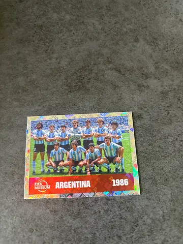 1998 Argentina World Cup Team Sticker / Collectible Card