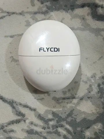 Flycdi True Wireless Earbuds with Charging Case - White