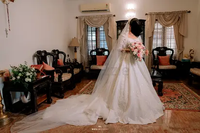 Ivory color Cinderella ball gown with removable sleeves