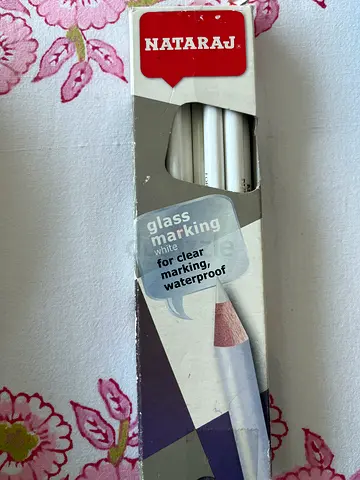 Nataraj Glass Marking White Pencil