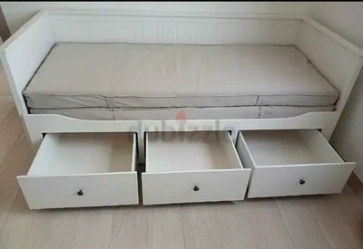 IKEA Hemnes Daybed with 2 Mattresses - Great Condition