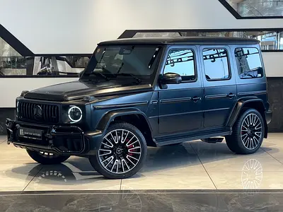 MERCEDES BENZ / G63 / 2025 / AMG / BLUE MAGNO / DOUBLE NIGHT PACKAGE / ONLY 7000 KM