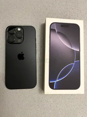 IPhone 16 Pro, Black Titanium, 512GB, TDRA version