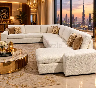 Premium Modern Corner Collection

Premium modern corner sofa with a spacious U-shape design, comfort