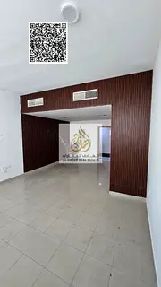 Two-bedroom apartment with a living room for annual rent in Al Jurf 2, Ajman (second occupancy).