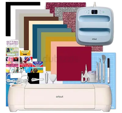 Cricut Explore 4 & Easy Press 3 Ultimate Crafting Combo Bundle