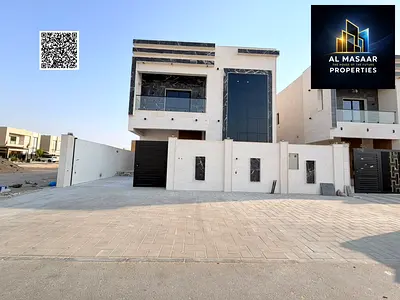 امتلك فيلا فاخرة بسعر شامل رسوم التسجيل والتملك على الشارع الرئيسي جاهزة للسكن في أرقى مناطق عجمان تملك حر