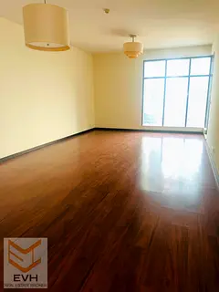 Spacious 2BR Apartment | Green Lakes 1 | SZR & City View | Unfurnished