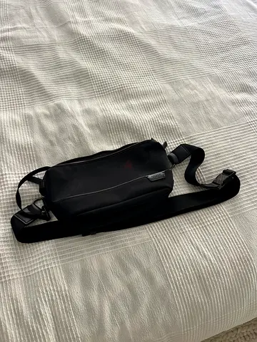 Tumi over shoulder