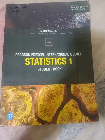 Statistics 1 As level books