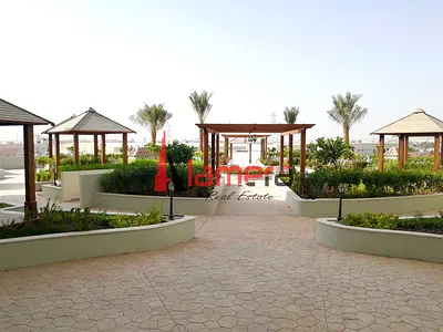 2 bedroom for family with Balcony big garden & Pool Access
