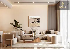 Luxury Fully Furnished Studio | 720 Sq. Ft. | Prime Lagoon-Based Downtown Community | Exclusive Wat