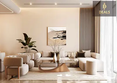 Luxury Fully Furnished Studio | 720 Sq. Ft. | Prime Lagoon-Based Downtown Community | Exclusive Wat