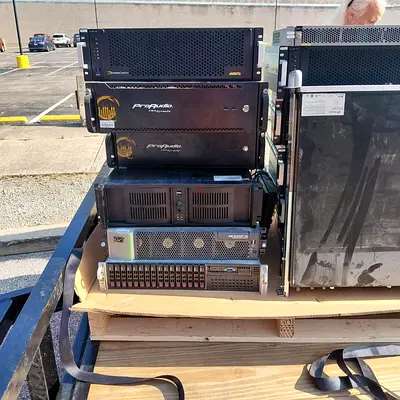 Professional Broadcast Equipment ROSS PIERO, EVERTZ, GV,CHYRON,DREAMCATCHER