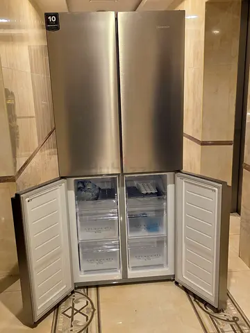Hisense Four Door,American French Style Fridge Freezer With Great Condition Same As Like New