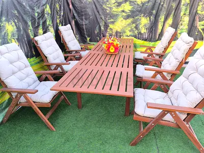 IKEA Reclining Folding Chairs with Folding Table For Outdoor Garden