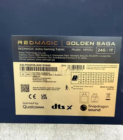 Redmagic Astra Gaming Tablet ( 1TB)