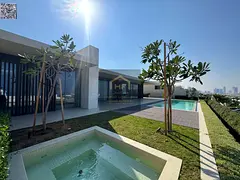 Villa for sale in Al-Zoura area, on the sea, surrounded by stunning natural beauty. Custom-finished 
