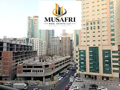 1BHK NEAR BORDER JUST 35K BALCONY, 6 CHEQS EASY PAYMENT NAHDA SHARJAH