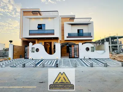 Brand New 4 BHK Master Villa for Annual Rent in Al Helio 1, Ajman | Ground + 1 | Huge Parking Setback | Large Majlis | Built-in Wardrobes | 6 Bathroom