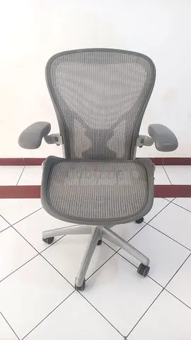 Selling for Herman Miller Aeron Chair Size B And C Fully Loaded Gray Colour