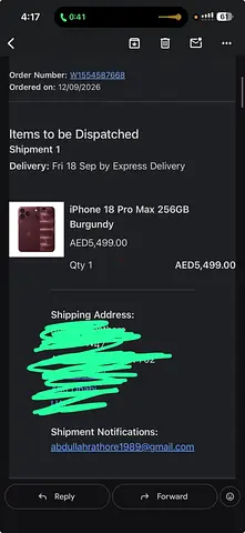 iphone 18 pro max 256 gb