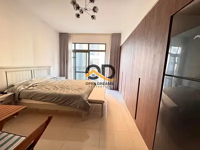 A beautiful fully furnished studio apartment is available for rent in Uptown Al Zahia, Sharjah.